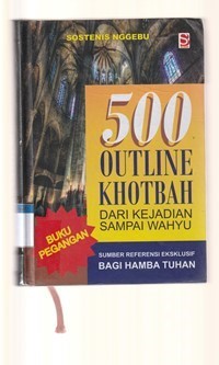 Image of 500 outline khotbah dari Kejadian-Wahyu