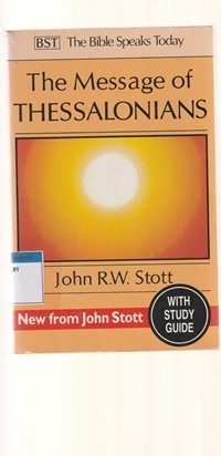 Image of The message of Thessalonians