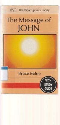 Image of The message of John