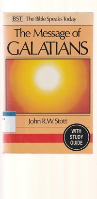 Image of The message of Galatians