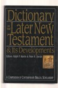Image of Dictionary of the later new testament and its developments