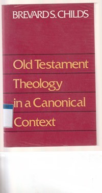 Image of Old testament theology in a canonical context