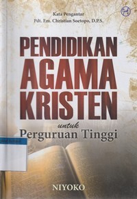 Image of Pendidikan agama kristen untuk perguruan tinggi