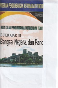 Image of Buku ajar 3: bangsa, negara, dan pancasila