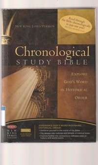 Image of Chronological study bible