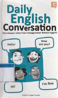 Image of Daily english conversation [percakapan sehari-hari menggunakan bahasa inggris]
