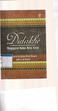 Image of Didakhe: pengajaran keduabelas rasul