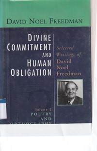 Image of Divine commitment and human obligation volume 2: poetry and orthography