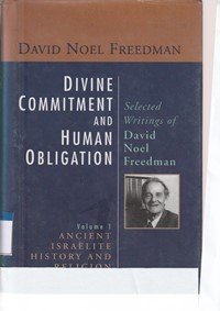Image of Divine commitment and human obligation volume 1: ancient isralite history and religion
