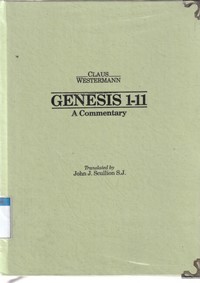 Image of Genesis 1-11: a commentary