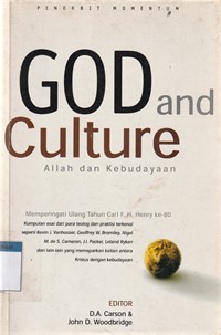 Image of God and culture [Allah dan kebudayaan]