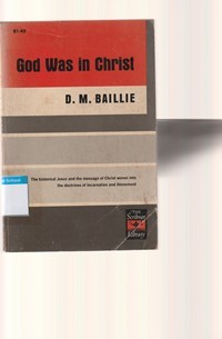 Image of God was in Christ