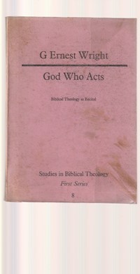 Image of God who acts: biblical theology as recital