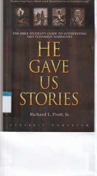 Image of Ia berikan kita kisahNya [He gave us stories]