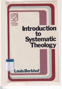 Image of Introduction to systematic theology