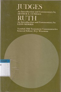 Image of Judges and Ruth: an introduction and commentary