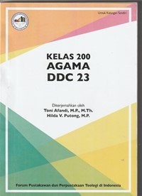 Image of Kelas 200 Agama DDC 23