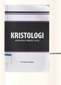 Image of Kristologi: mengenal pribadi yesus