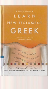 Image of Learn new testament greek