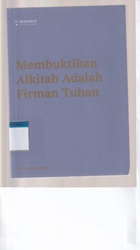 Image of Membuktikan Alkitab adalah firman Tuhan