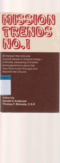 Image of Mission trends 1: crucial issues in mission today