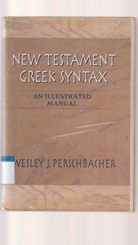 Image of New testament greek syntax