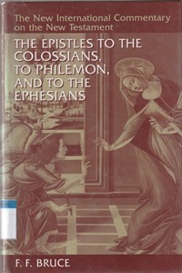 Image of The epistles to the Colossians, to Philemon, and to the Ephesians