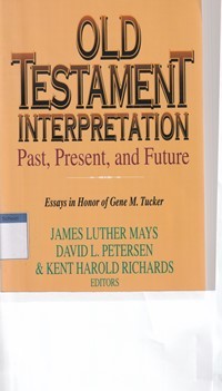 Image of Old testament interpretation: past, present and future