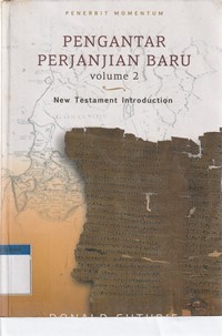 Image of Pengantar perjanjian baru volume 2