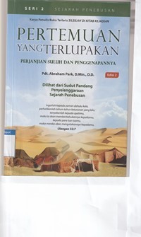 Image of Seri 2 sejarah penebusan: Pertemuan yang terlupakan