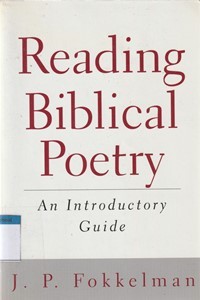 Image of Reading biblical poetry: an introductory guide