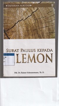 Image of Tafsiran Alkitab: surat Paulus kepada Filemon
