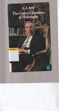 Image of The central questions of philosophy