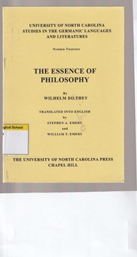 Image of The essence of philosophy