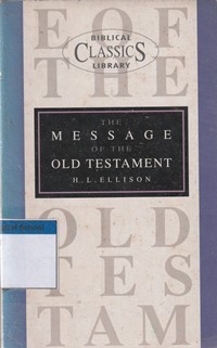 Image of The message of the old testament
