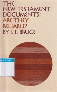 Image of The new testament documents: are they reliable