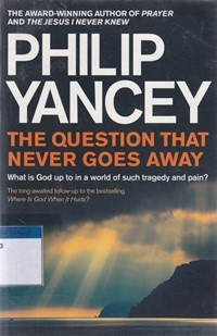 Image of The question that never goes away: what is God up to in a world of such tragedy and pain