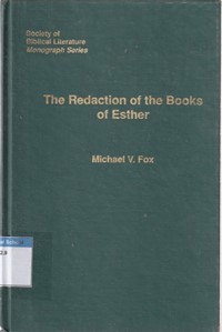 Image of The redaction of the books of Esther
