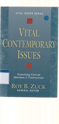 Image of Vital contemporary issues: examining current questions and controversies