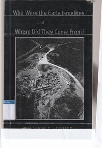 Image of Who were the early israelities and when did they come from